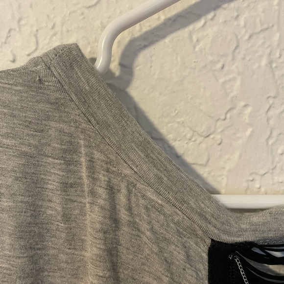 Janet Chung Womens Fashion Graphic Cotton Tank W/ Chain Link Size Large - Picture 10 of 14